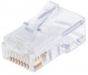 Intellinet Wtyk RJ45 Cat5e UTP, na drut, 100 szt, 790512