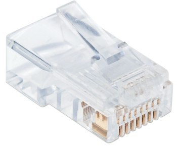 Intellinet Wtyk RJ45 Cat5e UTP, na drut, 100 szt, 790512 Intellinet Wtyk RJ45 Cat5e UTP, na drut, 100 szt, 790512