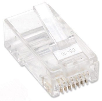 Intellinet Wtyk RJ45 Cat5e UTP, na linkę, 100 szt, 790055 Intellinet Wtyk RJ45 Cat5e UTP, na linkę, 100 szt, 790055