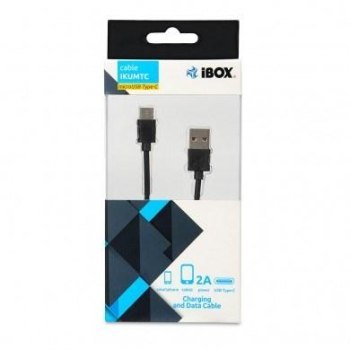 Kabel IBOX USB TYP-C 2A 1M IKUMTC (USB 2.0 typu A M - Micro USB typu B M; 1m; kolor czarny) Kabel IBOX USB TYP-C 2A 1M IKUMTC (USB 2.0 typu A M - Micro USB typu B M; 1m; kolor czarny)