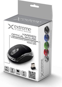 Mysz EXTREME HARRIER XM105K (optyczna; 1000 DPI; kolor czarny) Mysz EXTREME HARRIER XM105K (optyczna; 1000 DPI; kolor czarny)