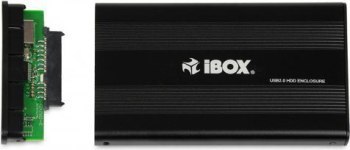 Obudowa IBOX HD-01 ZEW. 2 5 USB 2.0 IEU2F01 (2.5 ; USB 2.0; Aluminium; kolor czarny) Obudowa IBOX HD-01 ZEW. 2 5 USB 2.0 IEU2F01 (2.5 ; USB 2.0; Aluminium; kolor czarny)