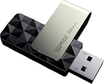 Pendrive Silicon Power Blaze B30 256GB USB 3.1 kolor czarny Pendrive Silicon Power Blaze B30 256GB USB 3.1 kolor czarny