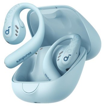 Słuchawki - Soundcore AeroFit Pro Błękitne Słuchawki - Soundcore AeroFit Pro Błękitne