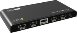 Techly 104844 Rozdzielacz Splitter HDMI 2.0 1x4 4K 60Hz HDR EDID