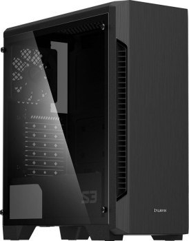 Zalman S3 TG ATX Mid Tower PC Case TG fan x3 Zalman S3 TG ATX Mid Tower PC Case TG fan x3