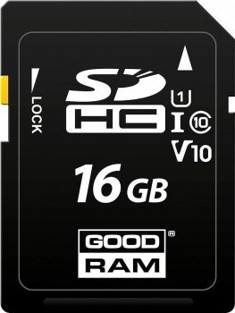 Karta pamięci GoodRam S1A0-0160R12 (16GB; Class 10 Class U1 V10; Karta pamięci) Karta pamięci GoodRam S1A0-0160R12 (16GB; Class 10 Class U1 V10; Karta pamięci)