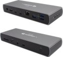 Replikator - i-tec Thunderbolt 4 Dual Display Docking Station 1x HDMI + Thunderbolt Video 2x 4x / 1x 8K LAN 2500Mb/s 2x TB4 40 G