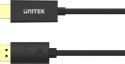 UNITEK ADAPTER KABEL DP 1.2 - HDMI 4K 60HZ 1 9M