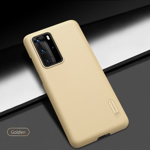 Nillkin Super Frosted Shield - Etui Huawei P40 Pro (Golden) Nillkin Super Frosted Shield - Etui Huawei P40 Pro (Golden)