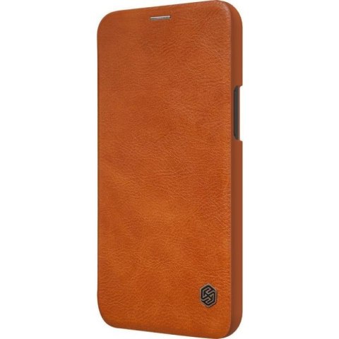Nillkin Qin Leather Case - Etui Apple iPhone 12 Pro Max (Brown) Nillkin Qin Leather Case - Etui Apple iPhone 12 Pro Max (Brown)