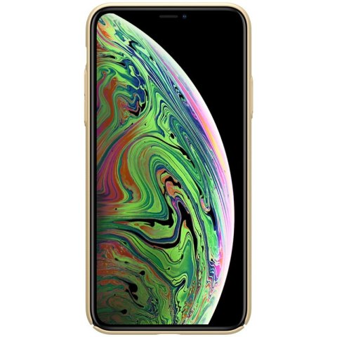Nillkin Super Frosted Shield - Etui Apple iPhone 11 Pro z wycięciem na logo (Golden) Nillkin Super Frosted Shield - Etui Apple iPhone 11 Pro z wycięciem na logo (Golden)