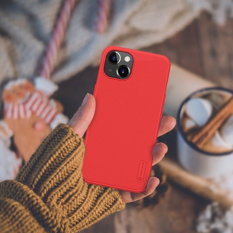 Nillkin Super Frosted Shield Pro - Etui Apple iPhone 13 (Red) Nillkin Super Frosted Shield Pro - Etui Apple iPhone 13 (Red)