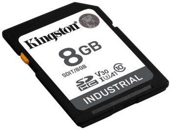 Kingston Industrial SDHC 8GB Class 10 A1 pSLC Kingston Industrial SDHC 8GB Class 10 A1 pSLC
