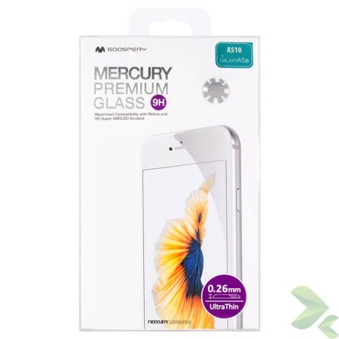 Mercury Premium Glass - Hartowane szkło ochronne 9H Samsung Galaxy A5 (2016) Mercury Premium Glass - Hartowane szkło ochronne 9H Samsung Galaxy A5 (2016)