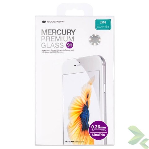 Mercury Premium Glass - Hartowane szkło ochronne 9H Samsung Galaxy J5 (2016) Mercury Premium Glass - Hartowane szkło ochronne 9H Samsung Galaxy J5 (2016)