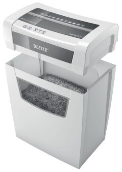 Niszczarka Leitz IQ Home Office P4 10 kartek 23 l kosz Niszczarka Leitz IQ Home Office P4 10 kartek 23 l kosz