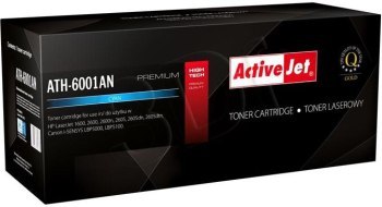 Toner Activejet ATH-6001AN (zamiennik HP 124A Q6001A Canon CRG-707C; Premium; 2000 stron; niebieski)