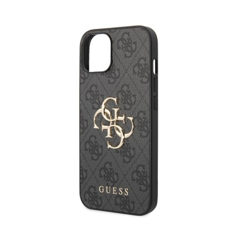 Guess 4G Big Metal Logo - Etui iPhone 15 / 14 / 13 (szary) Guess 4G Big Metal Logo - Etui iPhone 15 / 14 / 13 (szary)