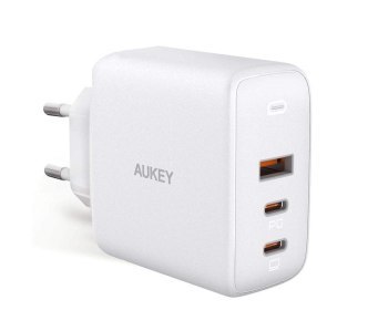 AUEKY PA-B6S WHITE OMNIA MIX GAN USB-C 90W PD 3.0 AUEKY PA-B6S WHITE OMNIA MIX GAN USB-C 90W PD 3.0
