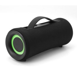 GEMBIRD PRZENOŚNY GŁOŚNIK BLUETOOTH LED SPK-BT-LED-04 RMS 2X 5W WBUDOWANY MIKROFON KOLOR CZARNY USB AUX MICROSD