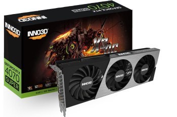 Karta graficzna INNO3D GeForce RTX 4070 SUPER X3 OC Karta graficzna INNO3D GeForce RTX 4070 SUPER X3 OC