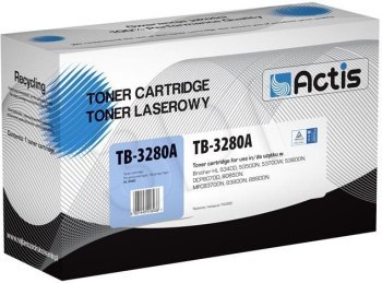 Toner ACTIS TB-3280A (zamiennik Brother TN-3280; Standard; 8000 stron; czarny) Toner ACTIS TB-3280A (zamiennik Brother TN-3280; Standard; 8000 stron; czarny)