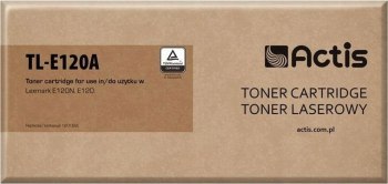Toner ACTIS TL-E120A (zamiennik Lexmark 12016SE; Standard; 2000 stron; czarny) Toner ACTIS TL-E120A (zamiennik Lexmark 12016SE; Standard; 2000 stron; czarny)