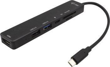 Replikator - i-tec USB-C Travel Easy Docking Station 4K HDMI Cytnik kart + Power Delivery 60W - Stacja dokująca Replikator - i-tec USB-C Travel Easy Docking Station 4K HDMI Cytnik kart + Power Delivery 60W - Stacja dokująca