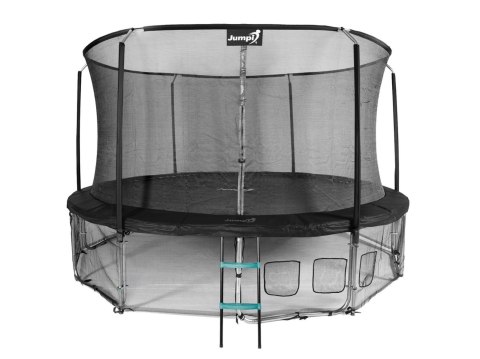 Trampolina Ogrodowa Jumpi 435cm/14FT Maxy Comfort Czarna Z Wewnętrzną Siatką Trampolina Ogrodowa Jumpi 435cm/14FT Maxy Comfort Czarna Z Wewnętrzną Siatką