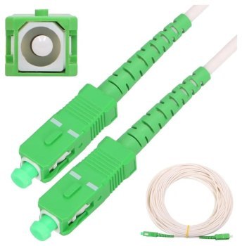 Extralink SC/APC-SC/APC | LSOH, Jednomodowy, Simplex, G.657A2, 3mm, 10m, biały Extralink SC/APC-SC/APC | LSOH, Jednomodowy, Simplex, G.657A2, 3mm, 10m, biały