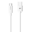 Kabel Silicon Power Boost Link PVC LK10AC QC3.0 USB - USB typ C 1m white