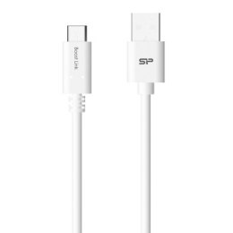 Kabel Silicon Power Boost Link PVC LK10AC QC3.0 USB - USB typ C 1m white