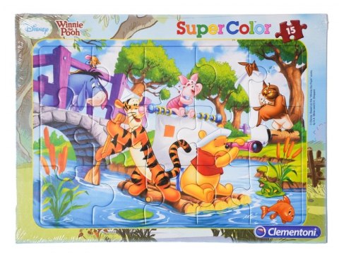 PUZZLE RAMKOWE Kubuś PUCHATEK 15 ELEM PUZZLE RAMKOWE Kubuś PUCHATEK 15 ELEM