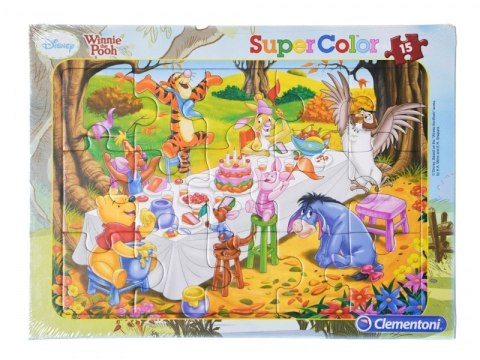 PUZZLE RAMKOWE Kubuś PUCHATEK 15 ELEM PUZZLE RAMKOWE Kubuś PUCHATEK 15 ELEM