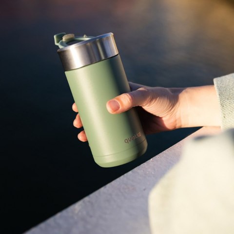 Quokka Boost Coffee Tumbler - Kubek termiczny ze stali nierdzewnej z zaparzaczem 400 ml (Pine) Quokka Boost Coffee Tumbler - Kubek termiczny ze stali nierdzewnej z zaparzaczem 400 ml (Pine)