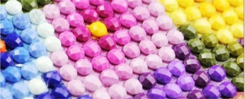 Diamentowa mozaika 3D widok wodospad Diamentowa mozaika 3D widok wodospad