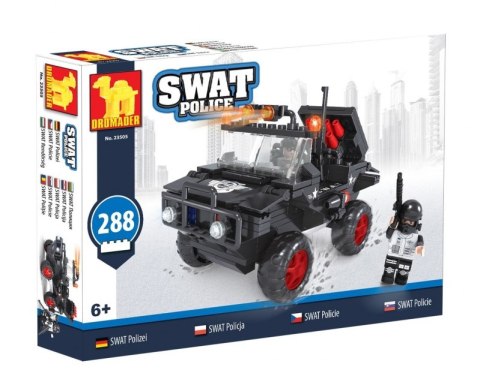KLOCKI SWAT POLICJA SAMOCHÓD POLICYJNY 288 ELEMENTÓW KLOCKI SWAT POLICJA SAMOCHÓD POLICYJNY 288 ELEMENTÓW