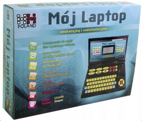 LAPTOP EDUKACYJNY 50 PROGRAMÓW MÓWI PO POLSKU LAPTOP EDUKACYJNY 50 PROGRAMÓW MÓWI PO POLSKU