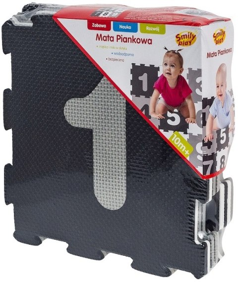 Mata Piankowa Puzzle Piankowe Cyferki Monochromatyczne Mata Piankowa Puzzle Piankowe Cyferki Monochromatyczne