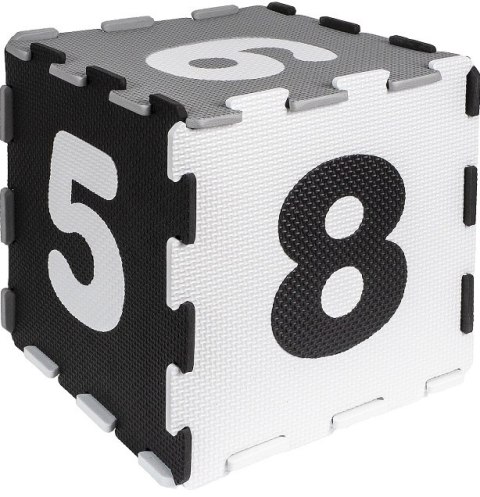 Mata Piankowa Puzzle Piankowe Cyferki Monochromatyczne Mata Piankowa Puzzle Piankowe Cyferki Monochromatyczne