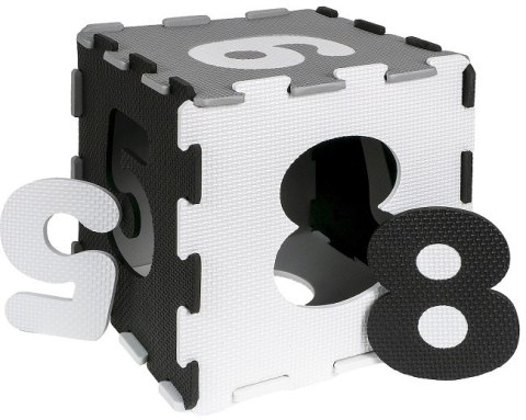 Mata Piankowa Puzzle Piankowe Cyferki Monochromatyczne Mata Piankowa Puzzle Piankowe Cyferki Monochromatyczne