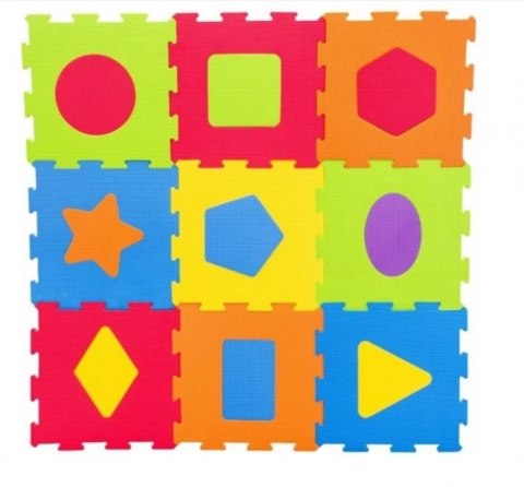 Mata Piankowa Puzzle Piankowe Figury Kolorowe Mata Piankowa Puzzle Piankowe Figury Kolorowe