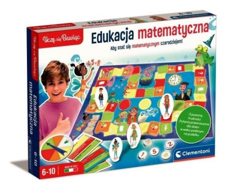 Edukacja matematyczna Gra planszowa Clementoni Edukacja matematyczna Gra planszowa Clementoni