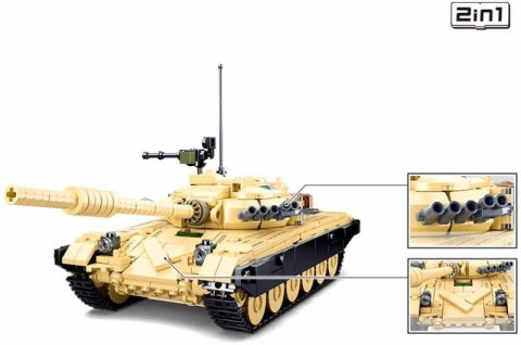 Klocki Sluban Czołgi 2w1 770 elementów T-72B3 T-72M1 Klocki Sluban Czołgi 2w1 770 elementów T-72B3 T-72M1