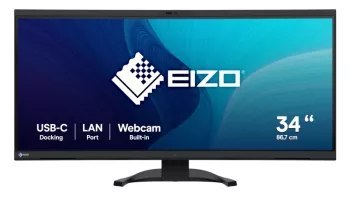 Monitor EIZO FlexScan EV3450XC 34,1" Curved IPS UWQHD USB-C Dock 94W czarny Monitor EIZO FlexScan EV3450XC 34,1" Curved IPS UWQHD USB-C Dock 94W czarny