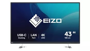 Monitor EIZO FlexScan EV4340X 42,5" IPS 4K UHD USB-C Dock 94W czarny Monitor EIZO FlexScan EV4340X 42,5" IPS 4K UHD USB-C Dock 94W czarny