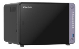 Qnap TS-632X-4G Tower 6 x 2.5 /3.5 SATA AnnapurnaLabs Alpine AL524 4C 4GB (Max. 16GB) DDR4 SODIMM 2 x 2.5GbE 2 x 10GbE SFP+ 2 x 