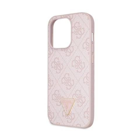 Guess Crossbody 4G Metal Logo - Etui iPhone 15 Pro Max (różowy) Guess Crossbody 4G Metal Logo - Etui iPhone 15 Pro Max (różowy)