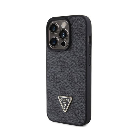 Guess Crossbody 4G Metal Logo - Etui iPhone 15 Pro (czarny) Guess Crossbody 4G Metal Logo - Etui iPhone 15 Pro (czarny)